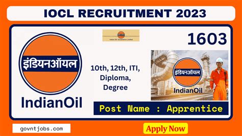 Iocl Recruitment Apply For Apprentice Posts Check