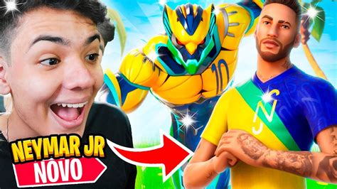 NOVA SKIN DO NEYMAR NO FORTNITE FOI REVELADA TUDO DO NEYMAR YouTube