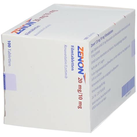 Zenon 20 Mg 10 Mg Filmtabletten 100 St Mit Dem E Rezept Kaufen Shop Apotheke