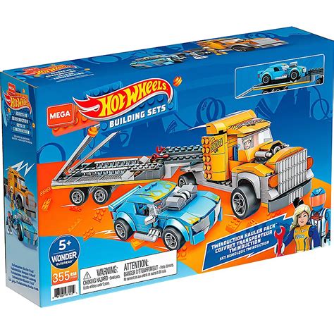 Meinspielzeug Mega Construx Hot Wheels Twinduction Hauler Pack