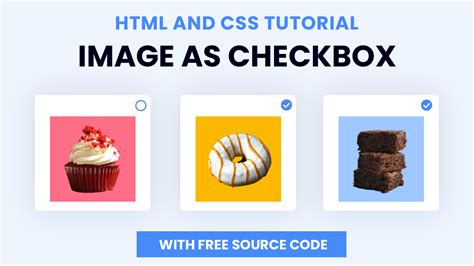 Image As Checkbox HTML And CSS Coding Artist