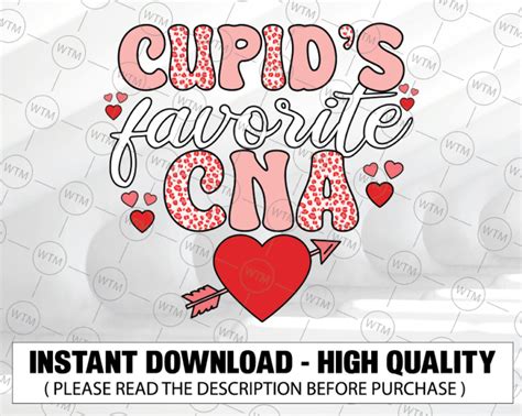 Cupid S Favorite CNA Valentine Png Certified Nursing Assistant Png