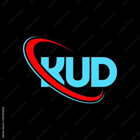 KUD logo. KUD letter. KUD letter logo design. Initials KUD logo linked ...