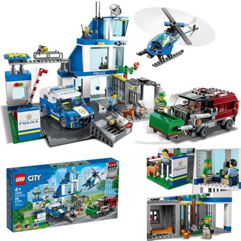 Klocki Lego City Komisariat Policji Prezent Du Y Zestaw Posterunek