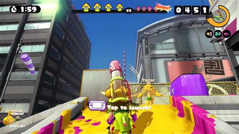 Splatoon Turf War 2 Aerospray Rg Youtube