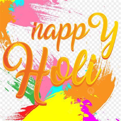 Happy Holi Festival Vector Png Images Happy Holi Festival New Style