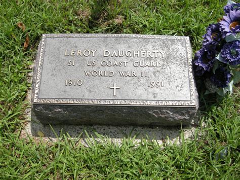 Leroy Daugherty M Morial Find A Grave