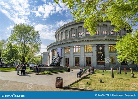 Exterior of the Opera House Building in Yerevan, the Capital of Armenia ...