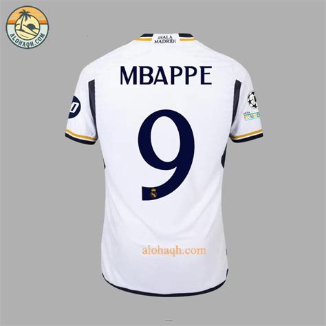 Kylian Mbappe Real Madrid Welcome Football Jersey - Alohaqh