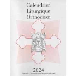 Calendrier Liturgique Orthodoxe 2024 Janel Linette