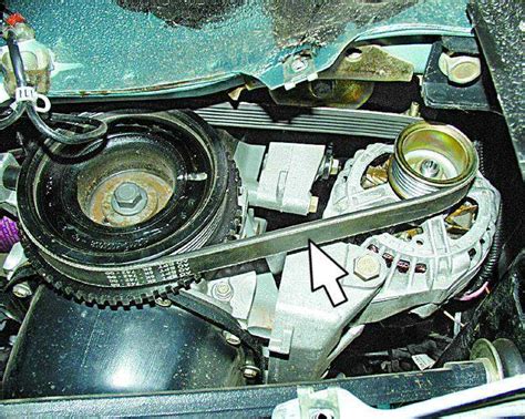 ВАЗ 2110 | Проверка натяжения ремня привода генератора и его замена | Лада