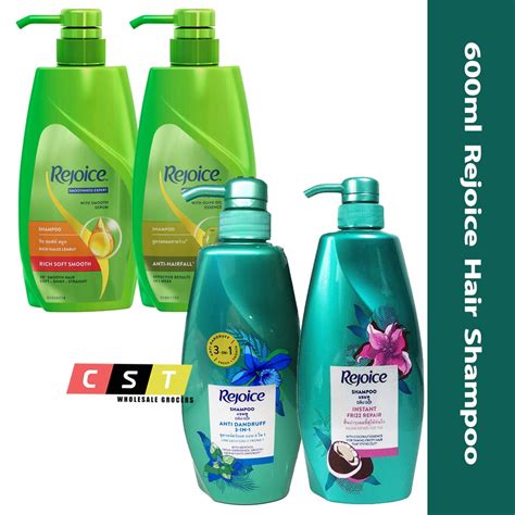 600ml Rejoice Hair Shampoo Frizz Anti Hairfall Rich Anti Dandruff