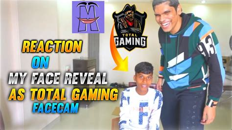 Reaction On Total Gaming Face Reveal 🤯 Reacting To My Own Face