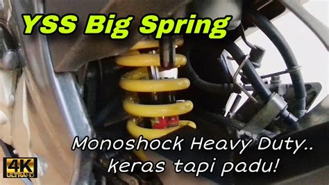 Tukar Monoshock Yss Heavy Duty Big Spring Fz I Touring Youtube