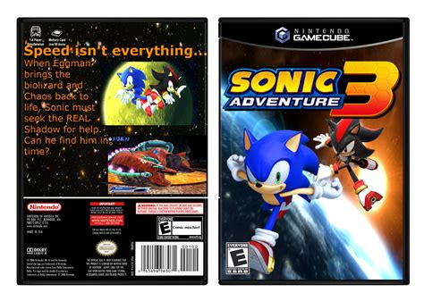 Viewing full size Sonic Adventure 3 box cover