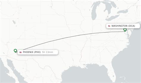 Direct Non Stop Flights From Washington To Phoenix Schedules