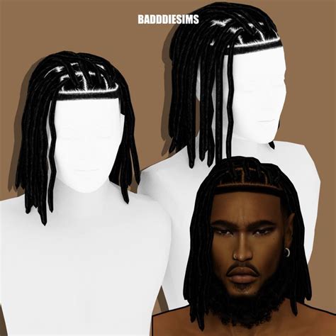 Two Male Mannequins With Dreadlocks On Their Heads