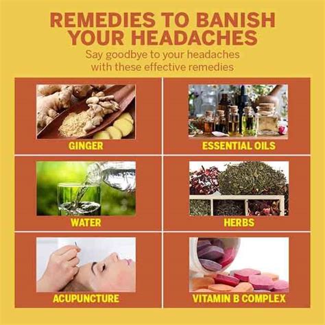 Home Remedies To Get Rid Of Headaches