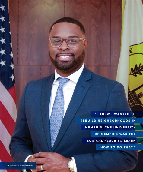 Paul Young City Of Memphis Mayor Uofm Magazine The University Of