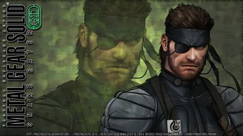 Big Boss Mgs3d Hd Wallpaper By Pokethecactus On Deviantart