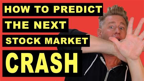 How To Predict A Stock Market Crash Youtube