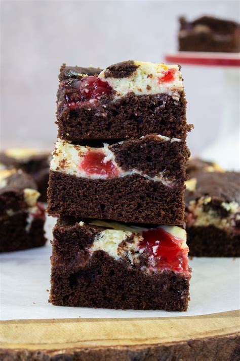 Black Forest Cheesecake Brownies Taffey Bakery Opskrift