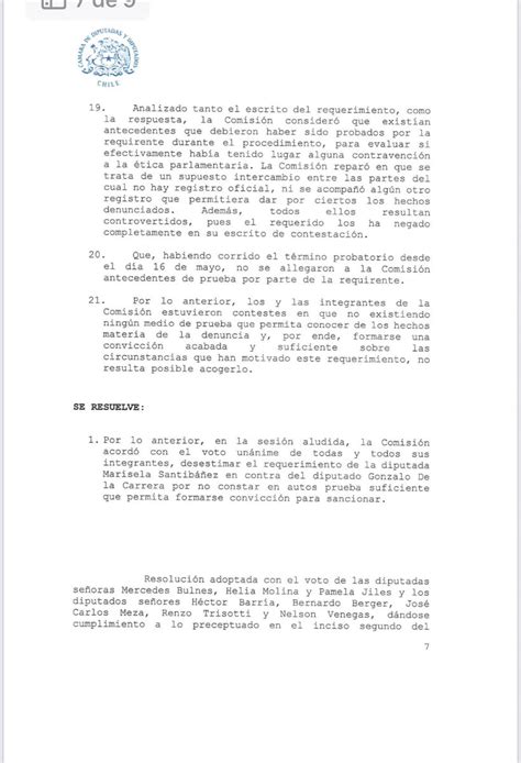 Patricio Montero T On Twitter RT Carreragonzalo Hoy Por Falta De