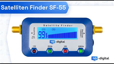 Satelliten Finder Sat Finder Digital Satfinder Sf Lcd Display Ton