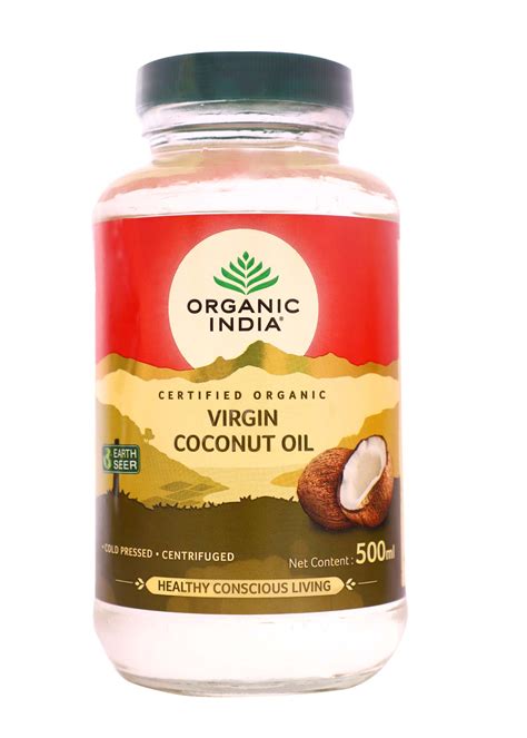 Organic India Virgin Coconut Oil 500 Ml Sammed