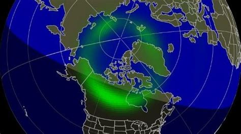 Aurora Borealis Map