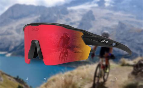 Jarvid Lunettes De Cyclisme Polaris Es Avec Lentilles Lunettes De