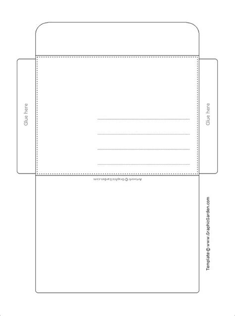 Downloadable Free Printable Envelope Template - Printable Templates Free