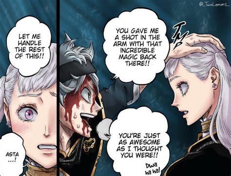 Asta And Noelle Chapters 69 Decided To Color In This Adorable Panel ♡ Rblackclover