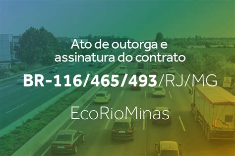 Antt Aprova Emissão Do Ato De Outorga Para Concessão Da Br 116465493rjmg — Agência Nacional