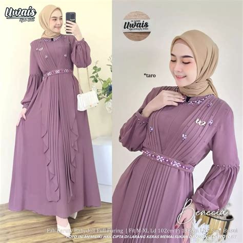 Jual Ready Beneciadress Wanita Terbarubaju Muslim Wanita Kekinian