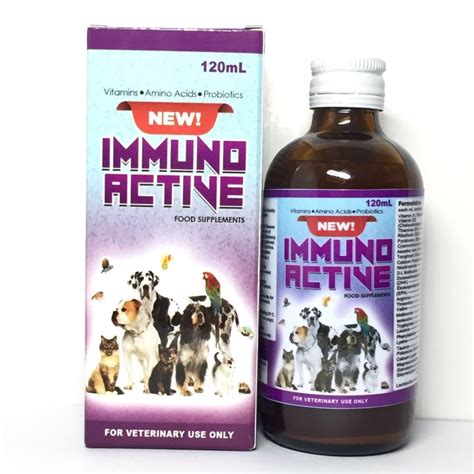 SOUTH VET New Immuno Active 120 ML Food Supplement Probiotics