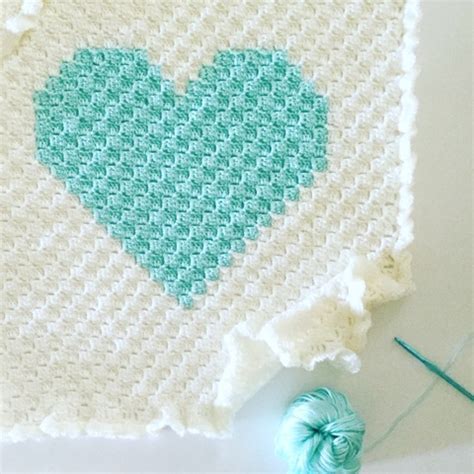 C C Crochet Heart Blanket Amelia S Crochet