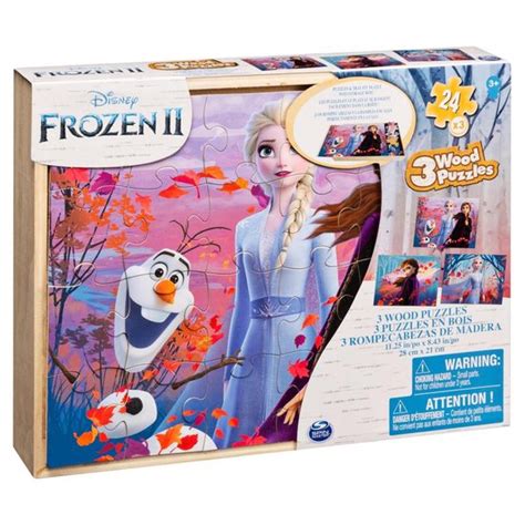 Frozen 2 Houten Puzzel In Doos Bol