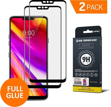 4 Pack Shatterproof 9h Tempered Glass Film Screen Protector For Lg G7