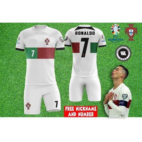 Jual PORTUGAL JERSEY FULLPRINT AWAY QUALIFIED EURO 2024 JERSEY PRINTING