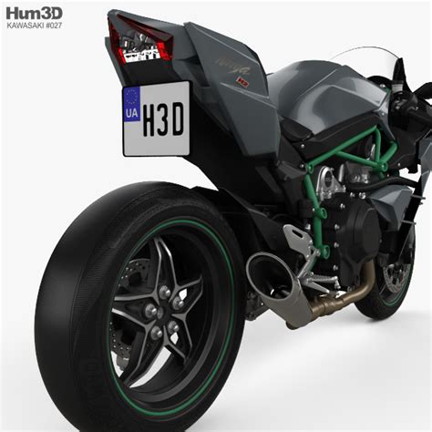 Kawasaki Ninja H2 R 2015 3D Model Vehicles On Hum3D