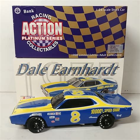 1975 Dale Earnhardt 1 24th RPM Dodge B W Bank