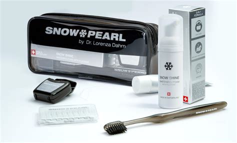 Snow Pearl Travel Kits Das Zahnpflege Reiseset Mit Schaum Zum Z Hne