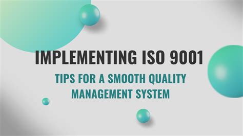 Ppt Implementing Iso 9001 Tips For A Smooth Quality Management System