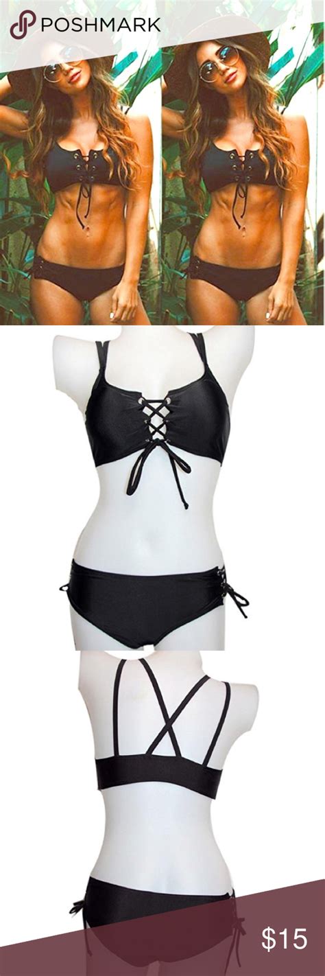 Caged Bikini Top And Bottom Super Flattering Bathing Suit I Wish