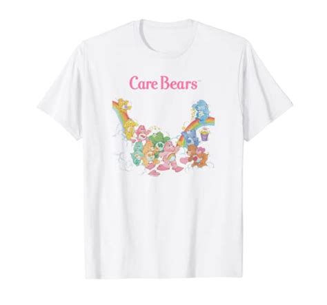 Care Bears Classic Rainbow Group Poster T Shirt — 🛍️ The Retail Market