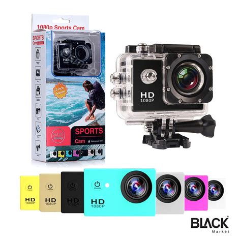 Full HD 1080P Sports Cam Action Camera Waterproof 30M 2 0 Inch LCD