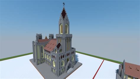 Minecraft Church Schematic