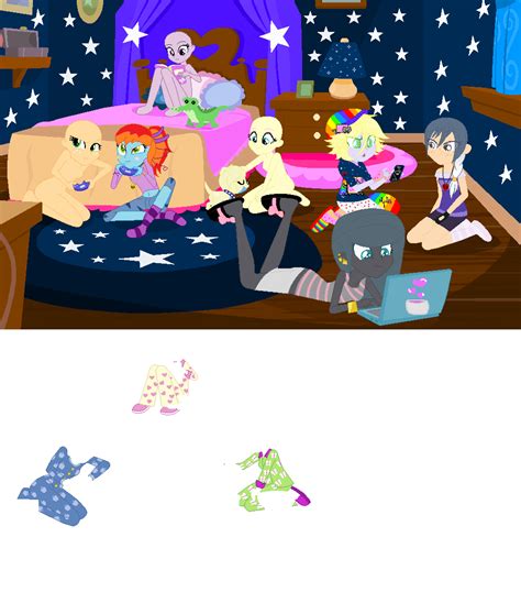 Slumber Party Collab Closed By Bubblegunns On Deviantart