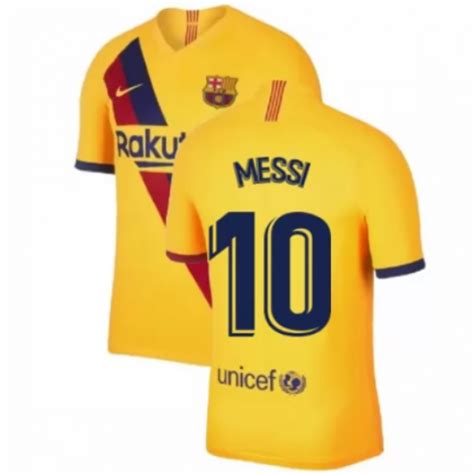 Barcelona Away Jersey 1920 10 Lionel Messi